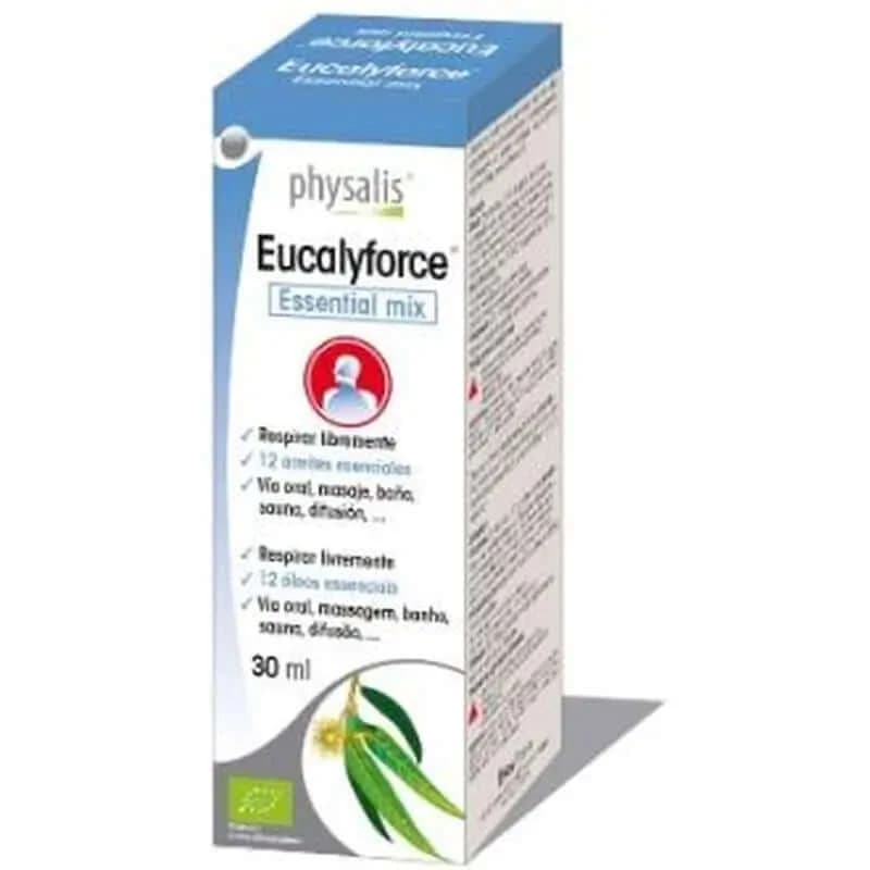 Physalis Eucalyforce miscela essenziale 30Ml. Bio