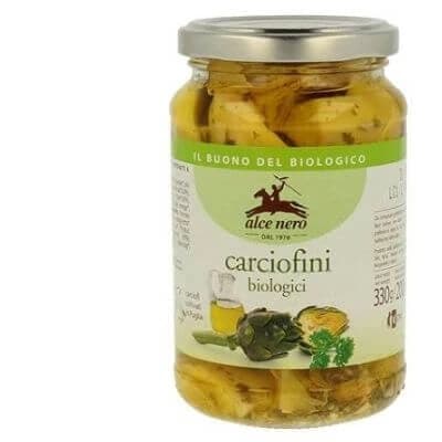 Carciofi in olio d'oliva biologico 330 g