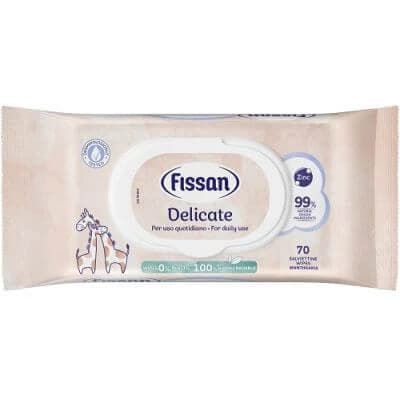 Fissan fazzoletti delicati nuovi 70 pezzi