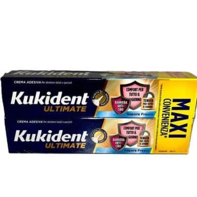 Kukident ultimate fresh 57 g confezione da due