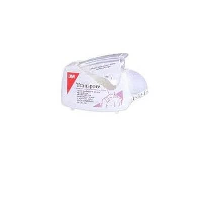 Cerotto in rocchetto transpore cm 2,5 x 5 mt dispenser 1 pezzo
