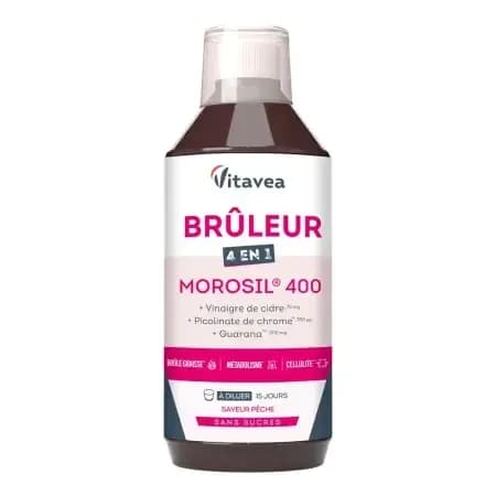 Bruciatore 4 in 1 Morosil 400, 500 ml, Vitavea