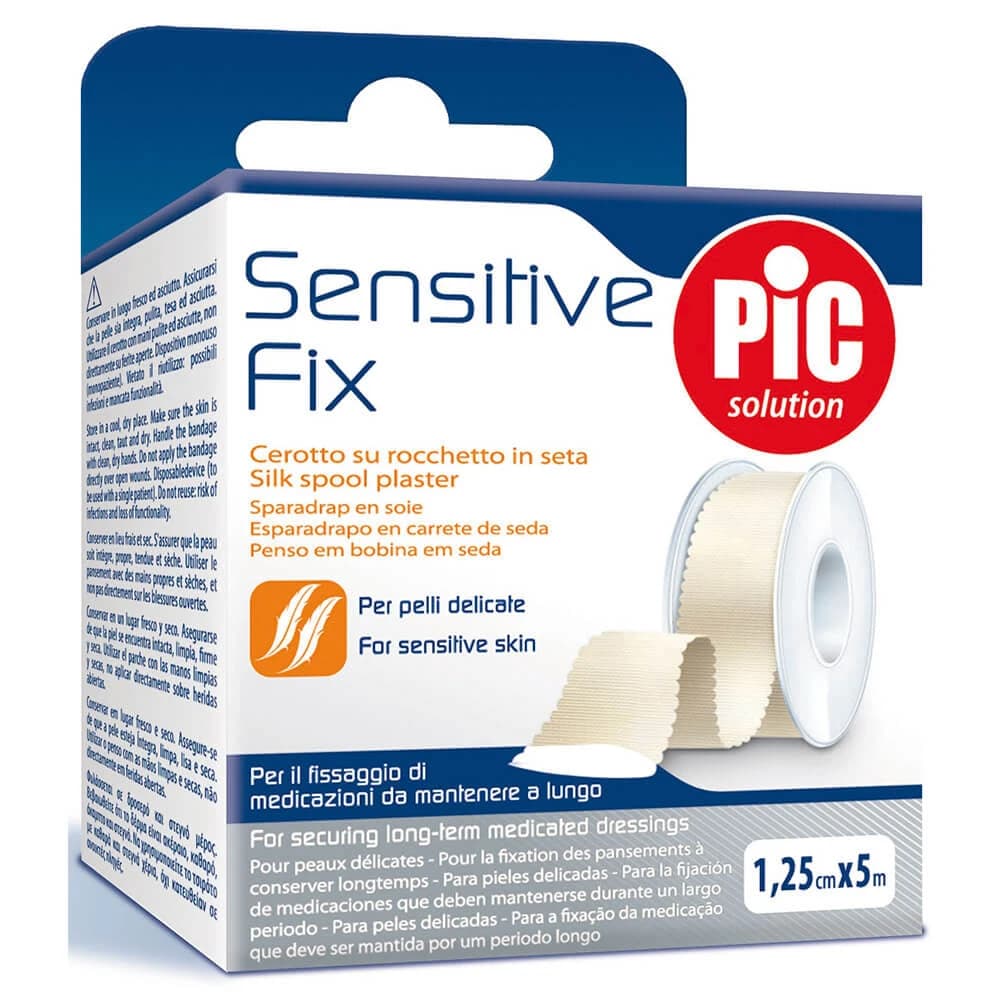 Pic Sensitive Fix Silk Nastro autoadesivo 1,25cm x 5m