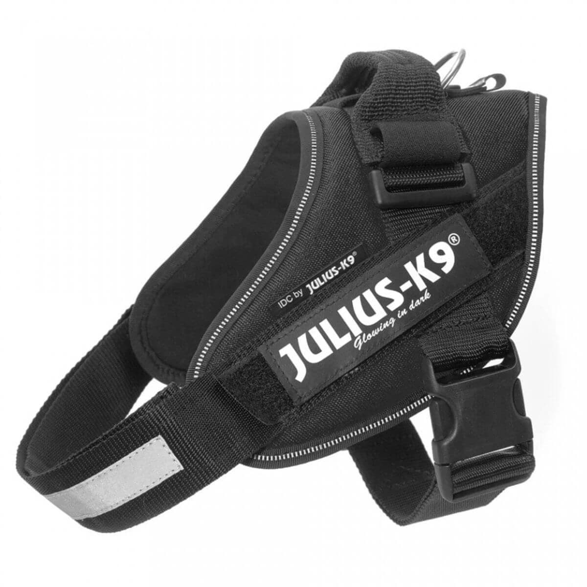 JULIUS-K9 IDC Power, pettorina per cani, M, 14-25 kg, nero