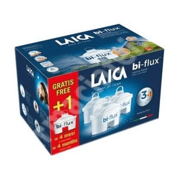 Cartucce filtranti Bi-Flux, 3+1 pezzi, Laica
