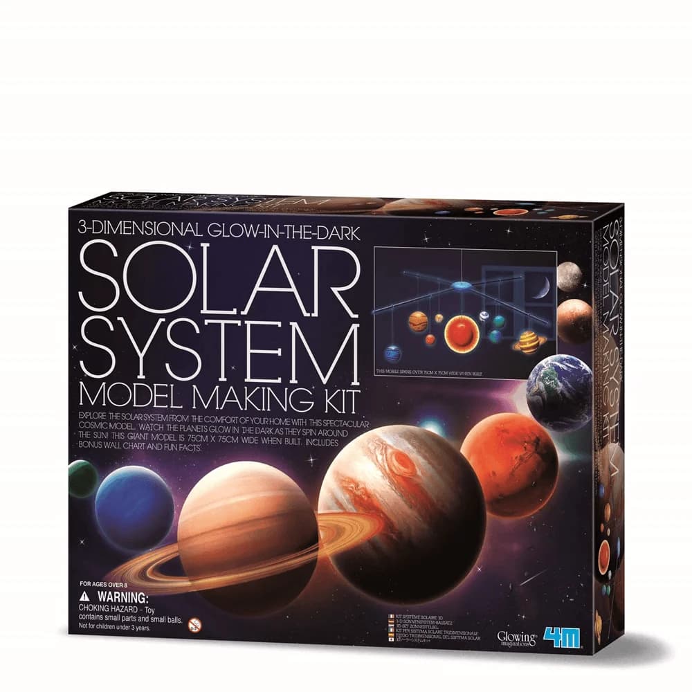 Kit di costruzione del sistema solare 3D, luminoso al buio