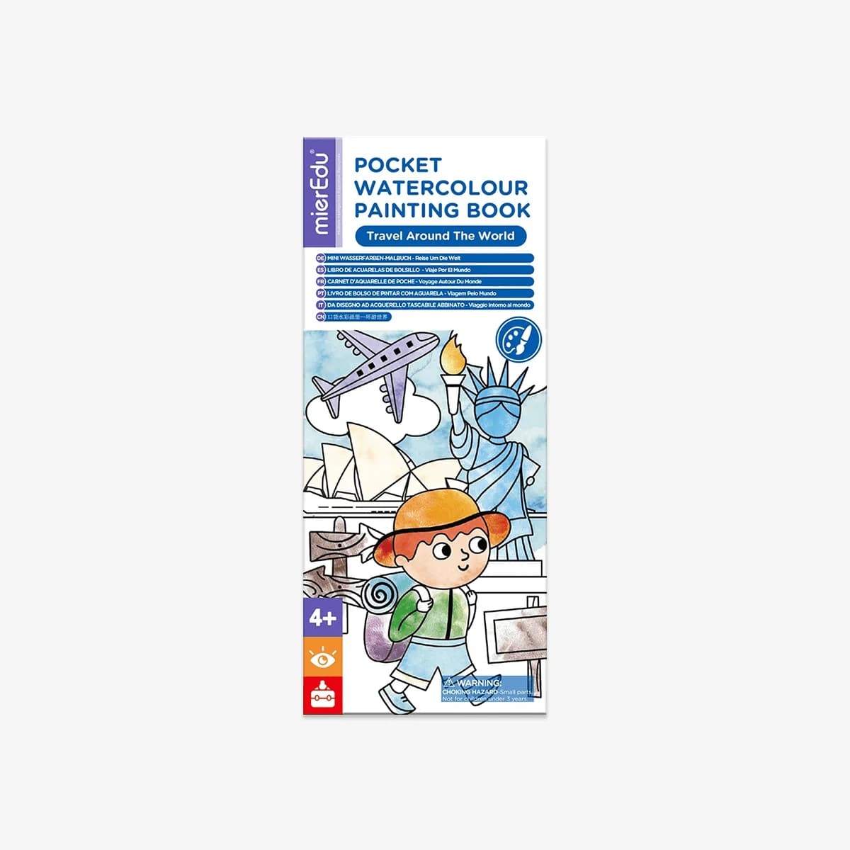 Libro di pittura portatile - Viaggiare nel mondo