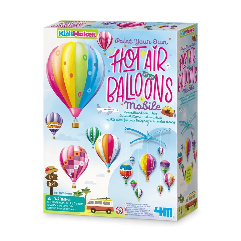Set creativo - Dipingere mongolfiere