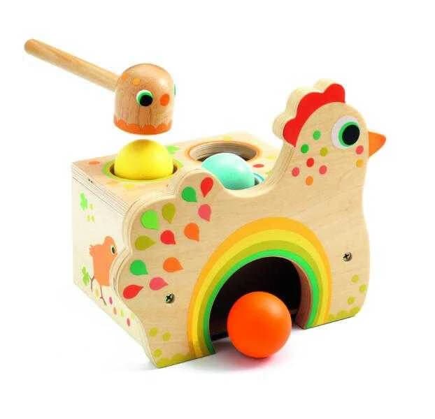 Djeco Tapatou Djeco Egg Hen