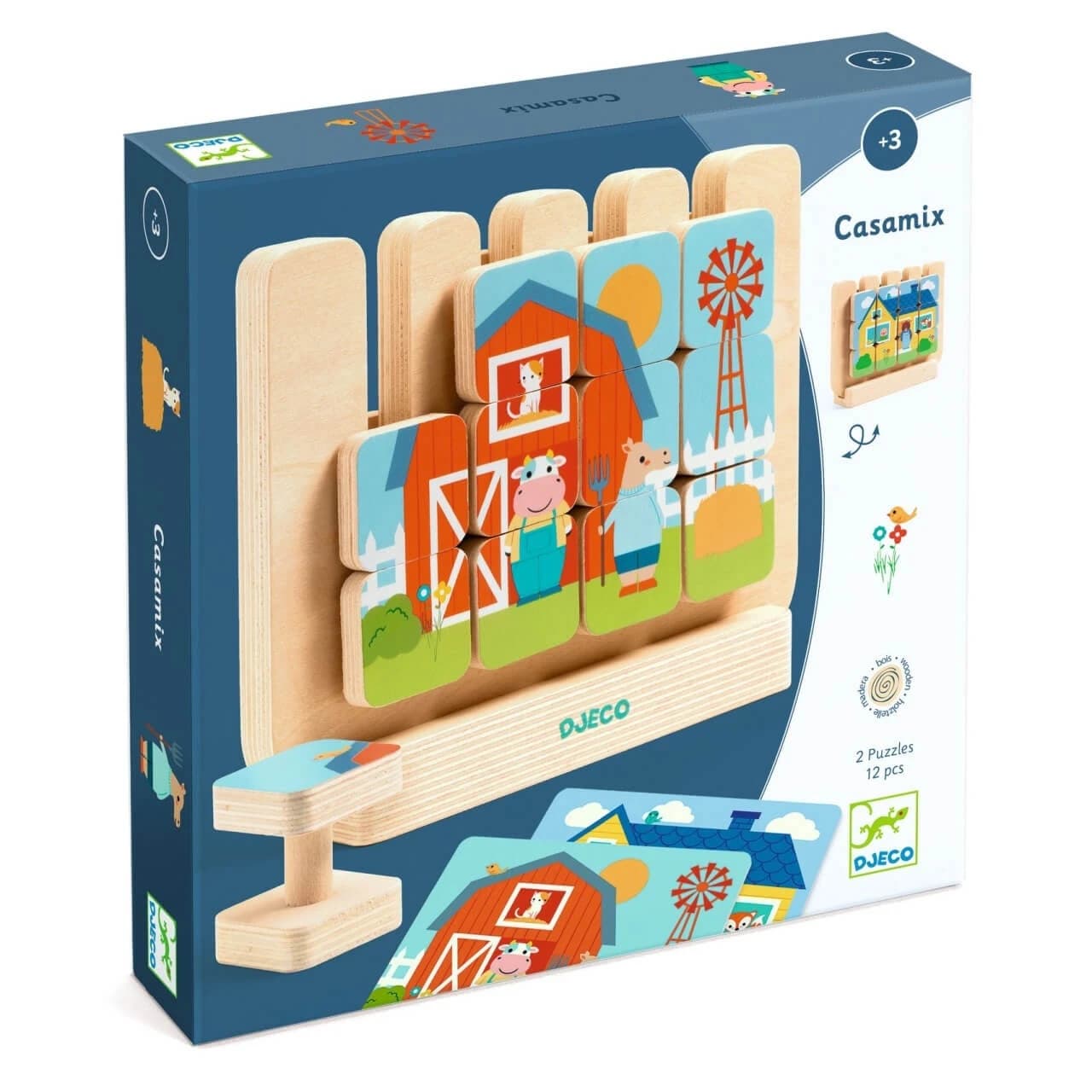 Gioco di ricostruzione di immagini Casamix, Djeco