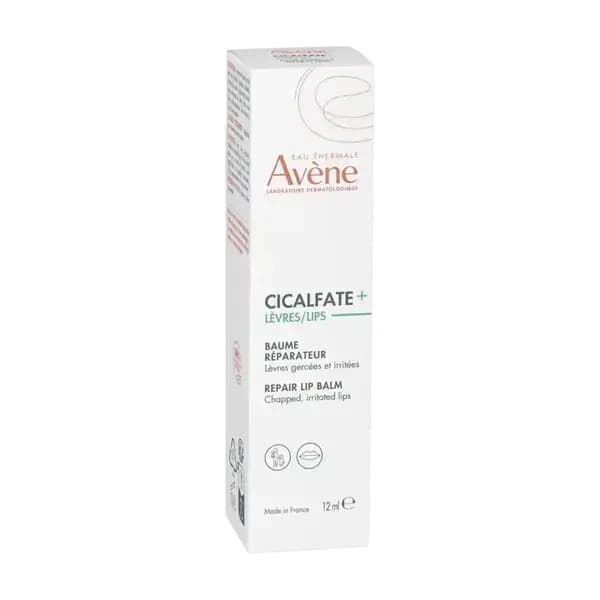 Avene Eau Thermale Cicalfate+, balsamo labbra rigenerante, 12 ml view 2