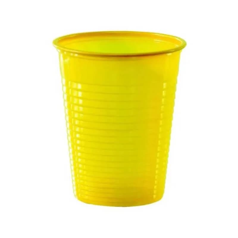 Dopla 100 bicchieri gialli