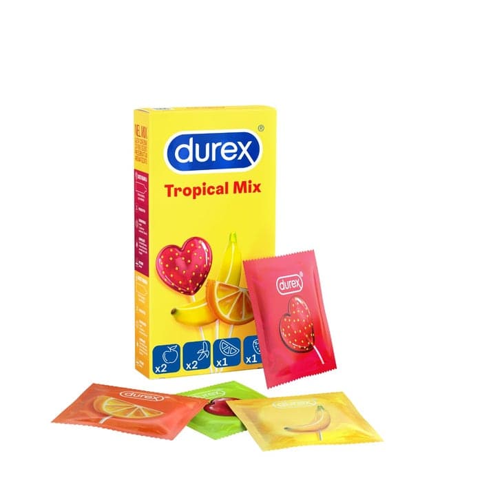 Durex - Tropical Easy On Profilattico 6 Pezzi per un'Esperienza Tropicale Unica