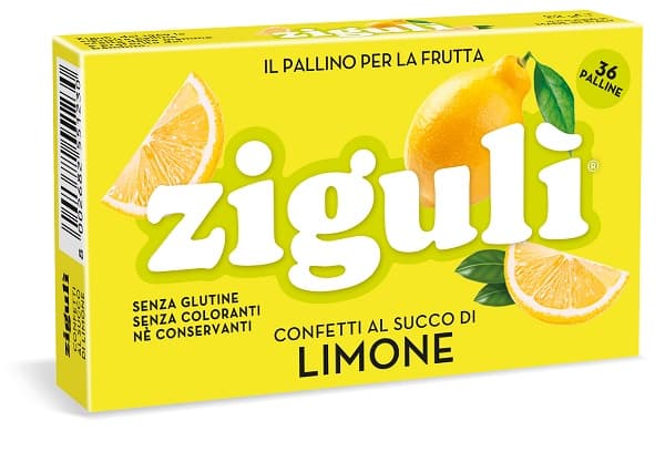 Zigulì Confetti al Succo di Limone, 36 Palline