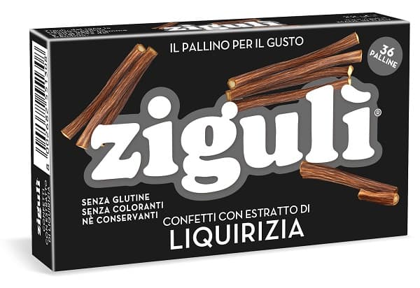 Zigulì Confetti alla Liquirizia, 36 Palline