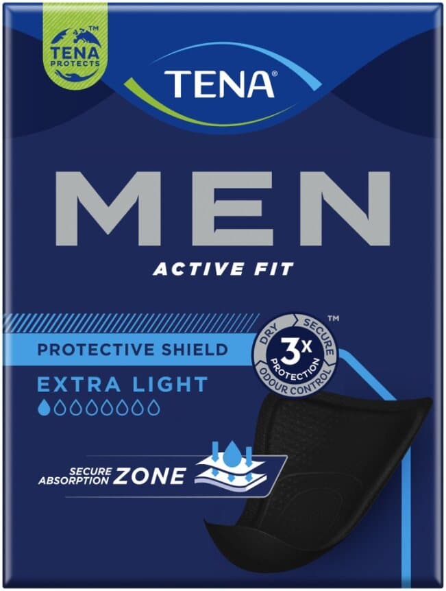 Tena Men Assorbenti Uomo Scudo Protettivo - 14 Pezzi
