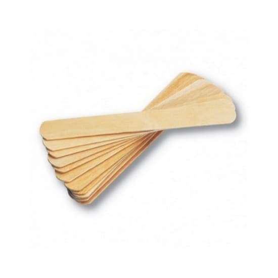 Abbassalingua Legno A Spatola Sterile 100 Pezzi - Strumenti per Esami Medici e Odontoiatrici
