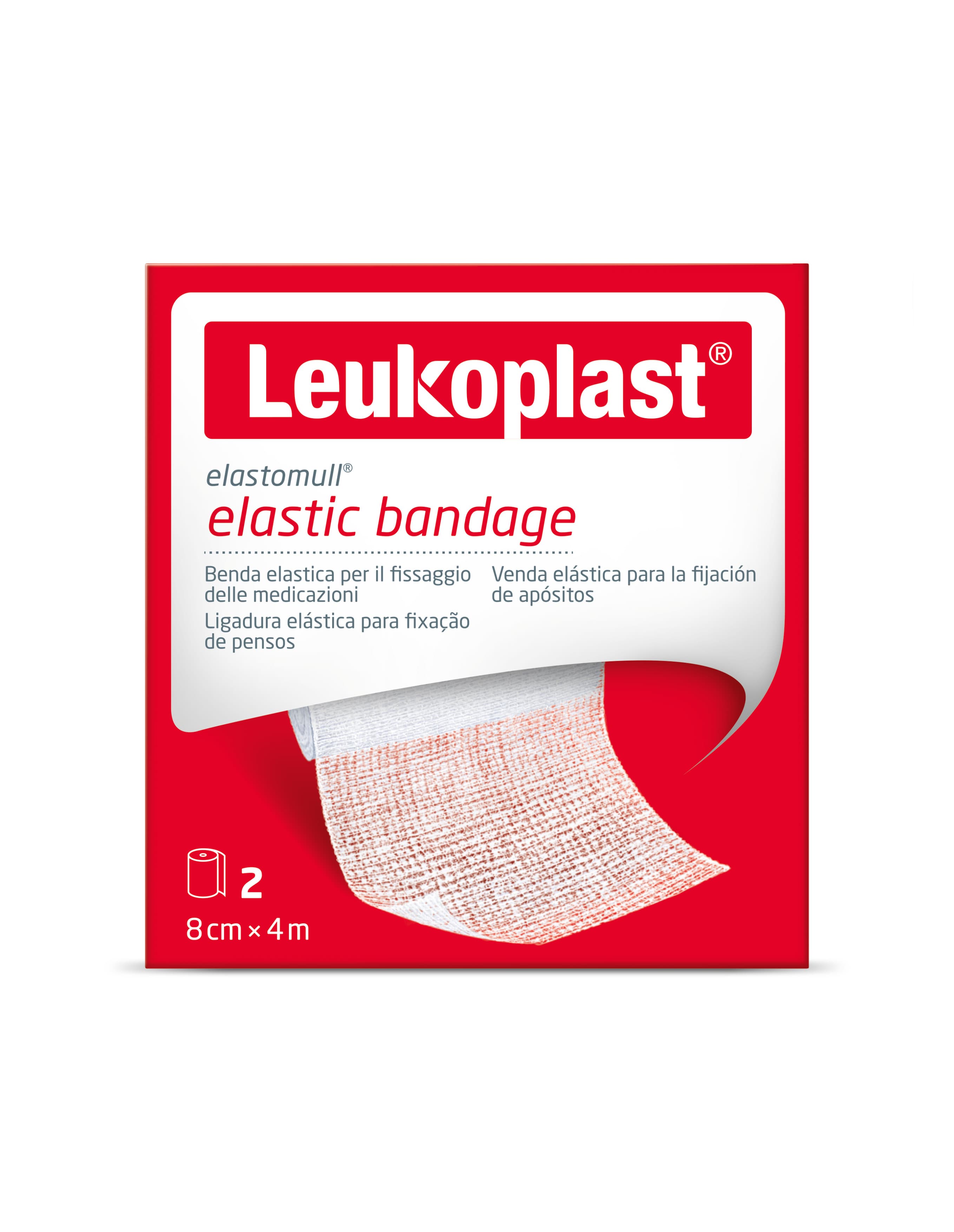 Elastomull Benda Elastica 8x400 cm - Bendaggio Linfologico e Medicazione Ferite