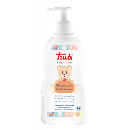 Trudi Baby Care Bagnolatte al Miele d'Arancio, 500 ml