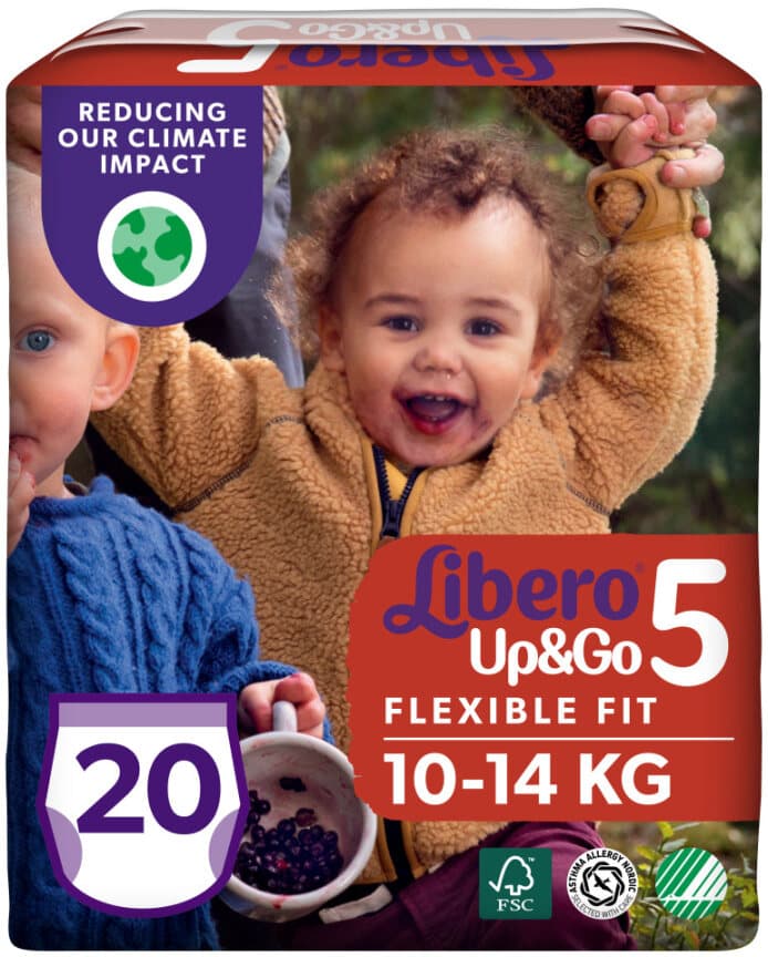 Libero Up&Go Pannolini Taglia 5 - Confezione da 20 Pannolini Pull-Up 10-14kg