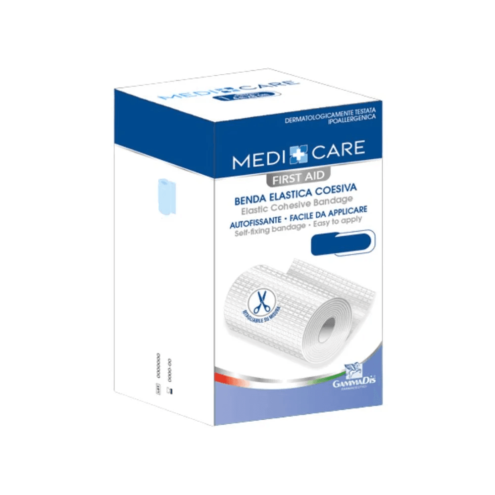 Gammadis Medicare, Benda Elastica Coesiva 6 cm x 4 m, 1 pezzo