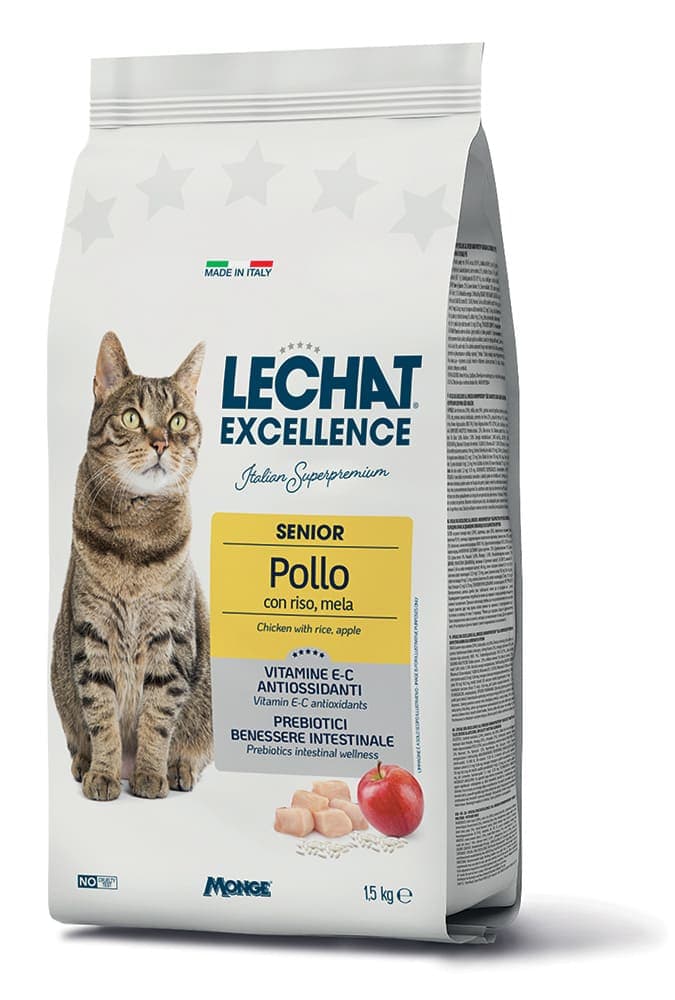 LeChat Excellence Senior Pollo, 1,5 kg