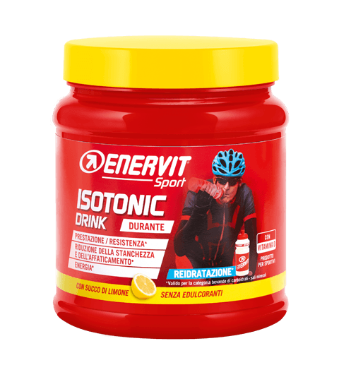 Enervit Isotonic Drink Limone 420g - Bevanda Isotonica per Idratazione e Resistenza