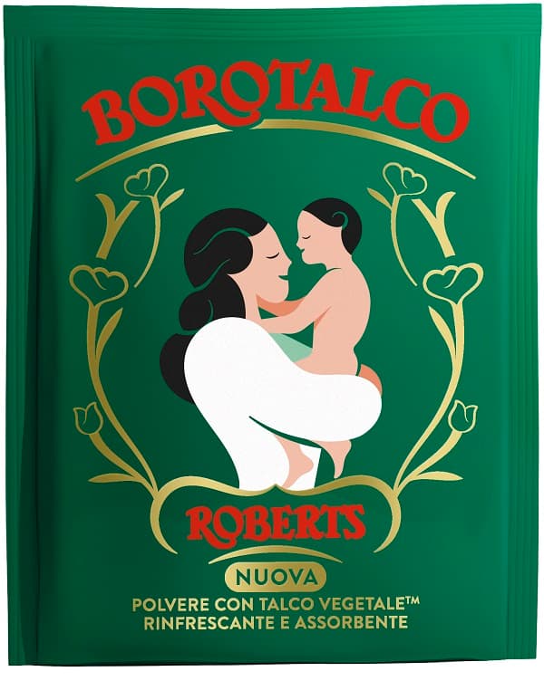 Borotalco Talco Vegetale Busta, 70 g