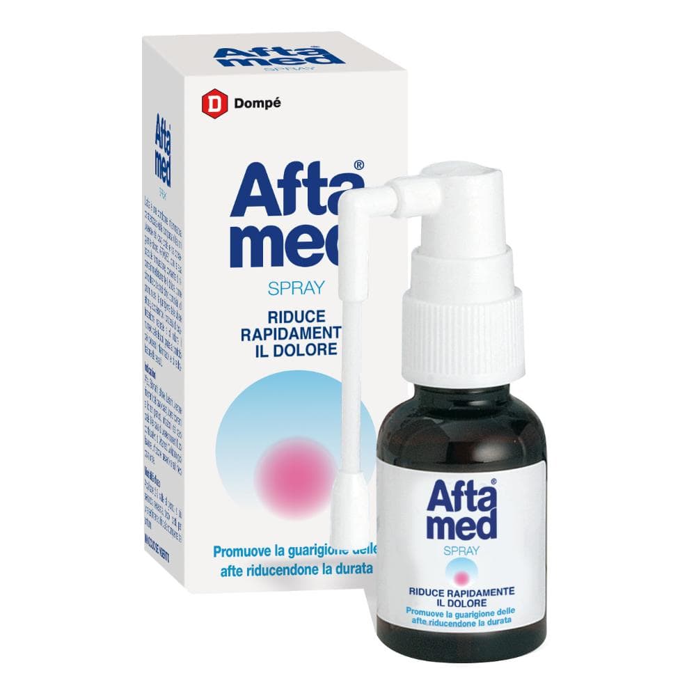 Aftamed Spray Orale Lenitivo Calmante Anti-Irritazioni 20ml