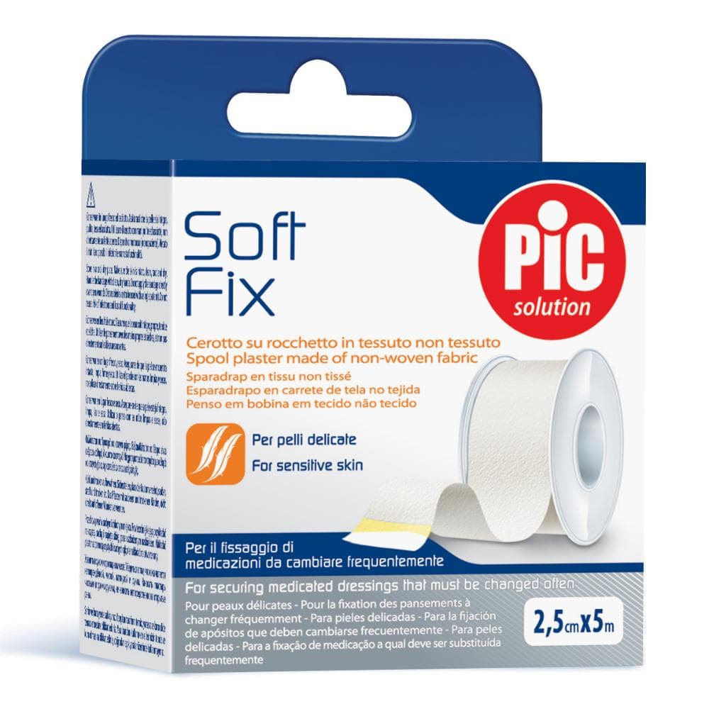 Pic Soft Fix Cerotto in TNT Rocchetto 1.25X500cm