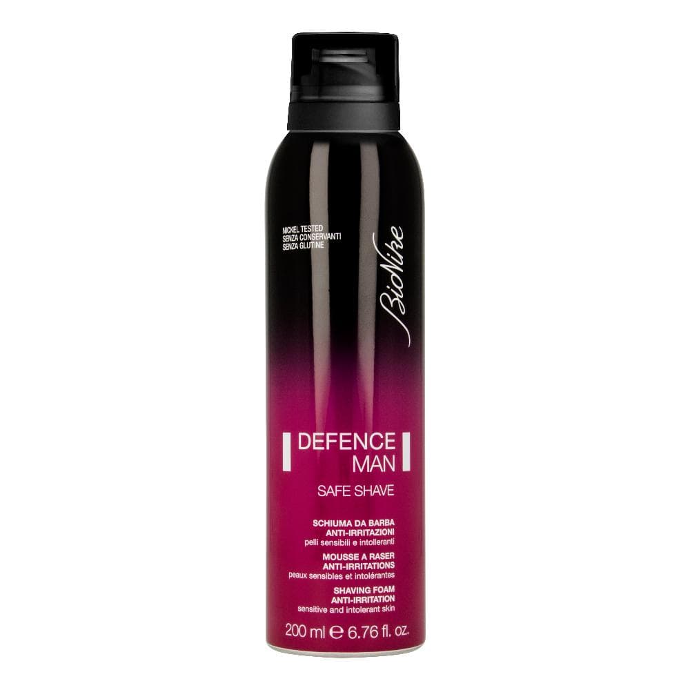 BioNike Defence Man Safe Shave Schiuma Da Barba Anti-Irritazioni 200ml