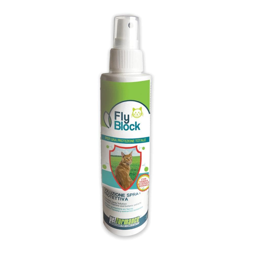 Flyblock Gatto Spray Antiparassitario 150ml - Protezione Efficace