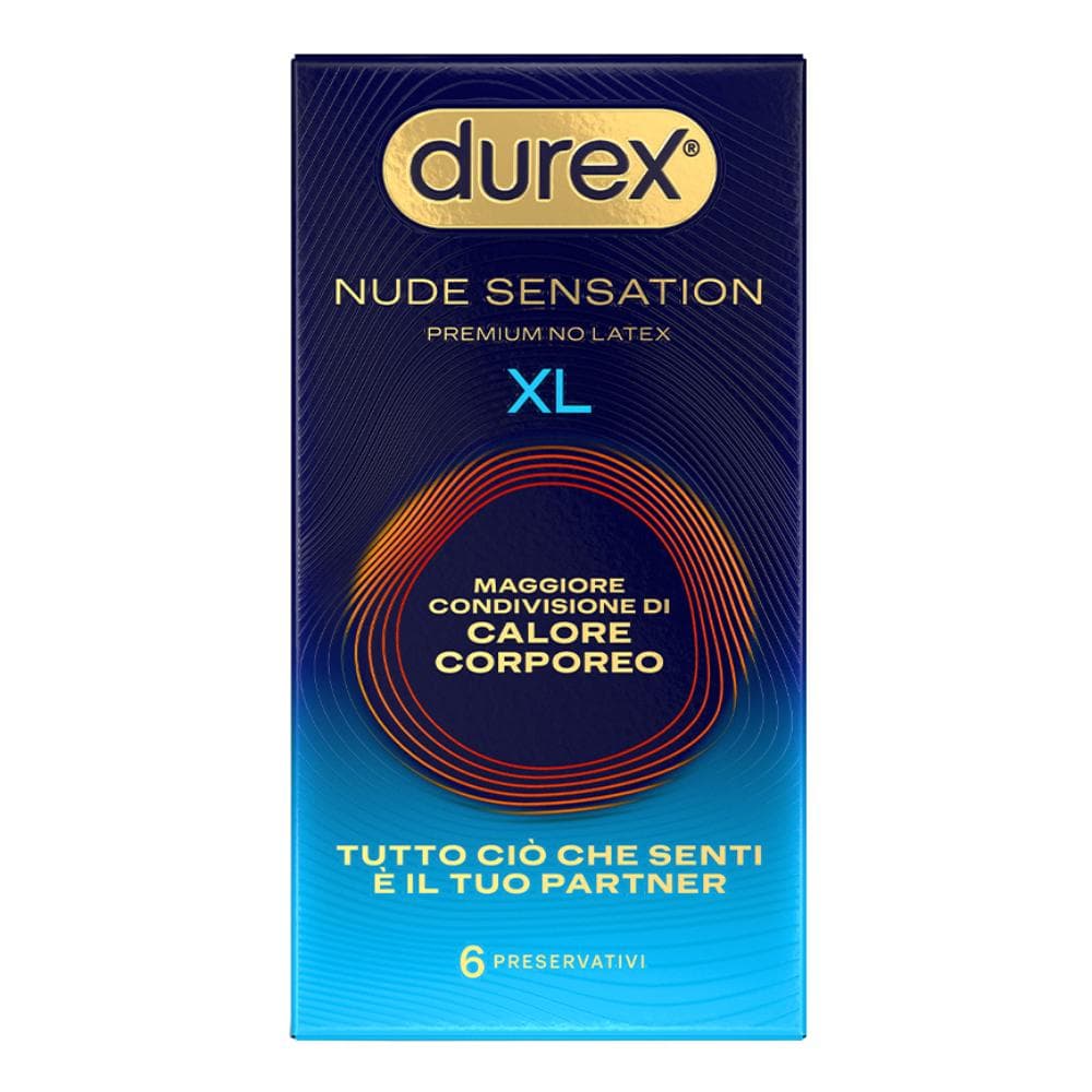 Durex Nude Sensation XL, 6 profilattici