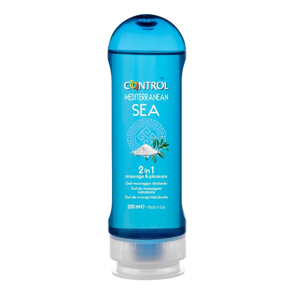Control Gel Per Massaggi Mediterranean 1 Pezzo - Gel Massaggio Sensuale 2 in 1