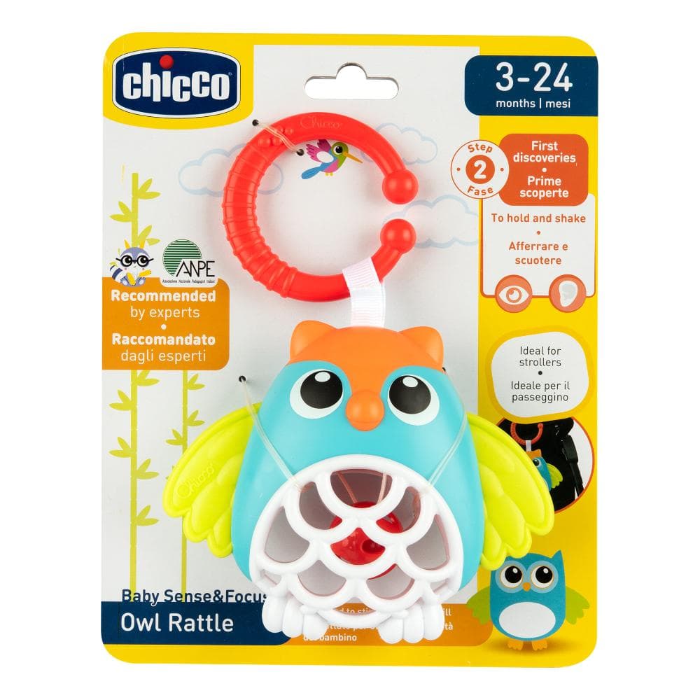 Trill.Gufetto Chicco, Gioco Trillino, Dentizione, Sviluppo Sensoriale, Bambini