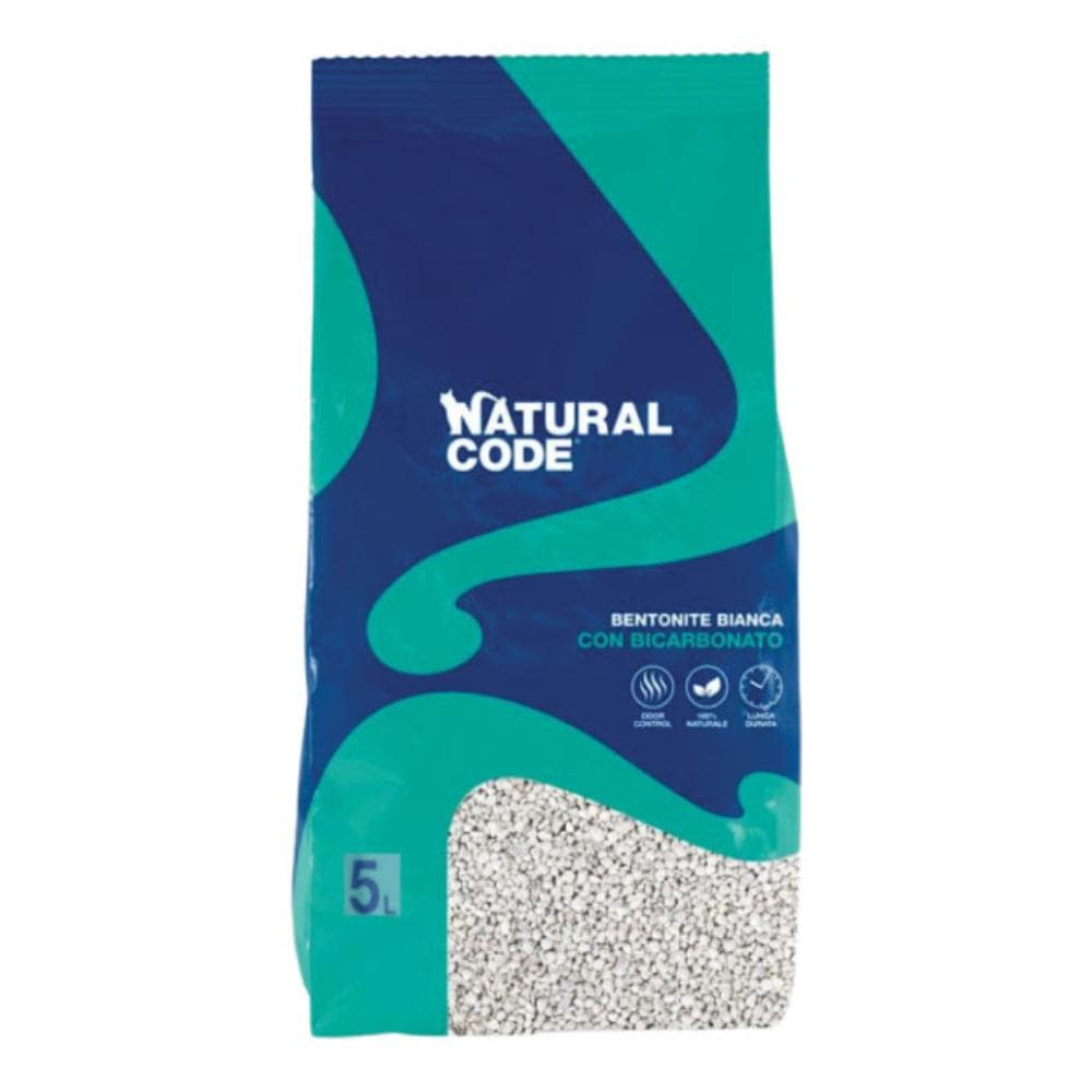 NATURAL CODE LETTIERA BENTONITE BICARBONATO 5LT