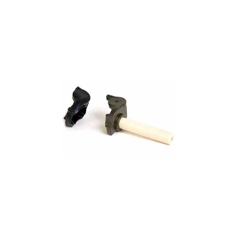 Comando gas 22mm monocavo Cross nero