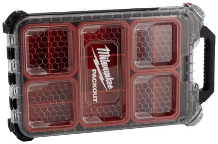 Milwaukee Cassetta per utensili in Polimero, 5 cassetti 65 mm 250 mm 380mm
