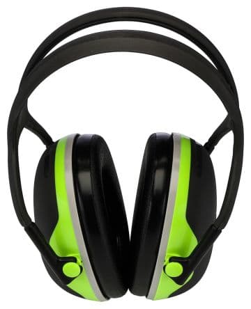 3M PELTOR X4, SNR 32 dB Cuffie antirumore, Fasciatesta Giallo, Nero