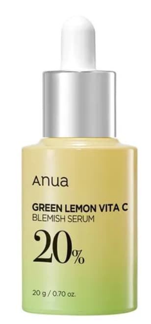 Anua Green Lemon Vita C Blemish, Siero Illuminante per il Viso 20 g