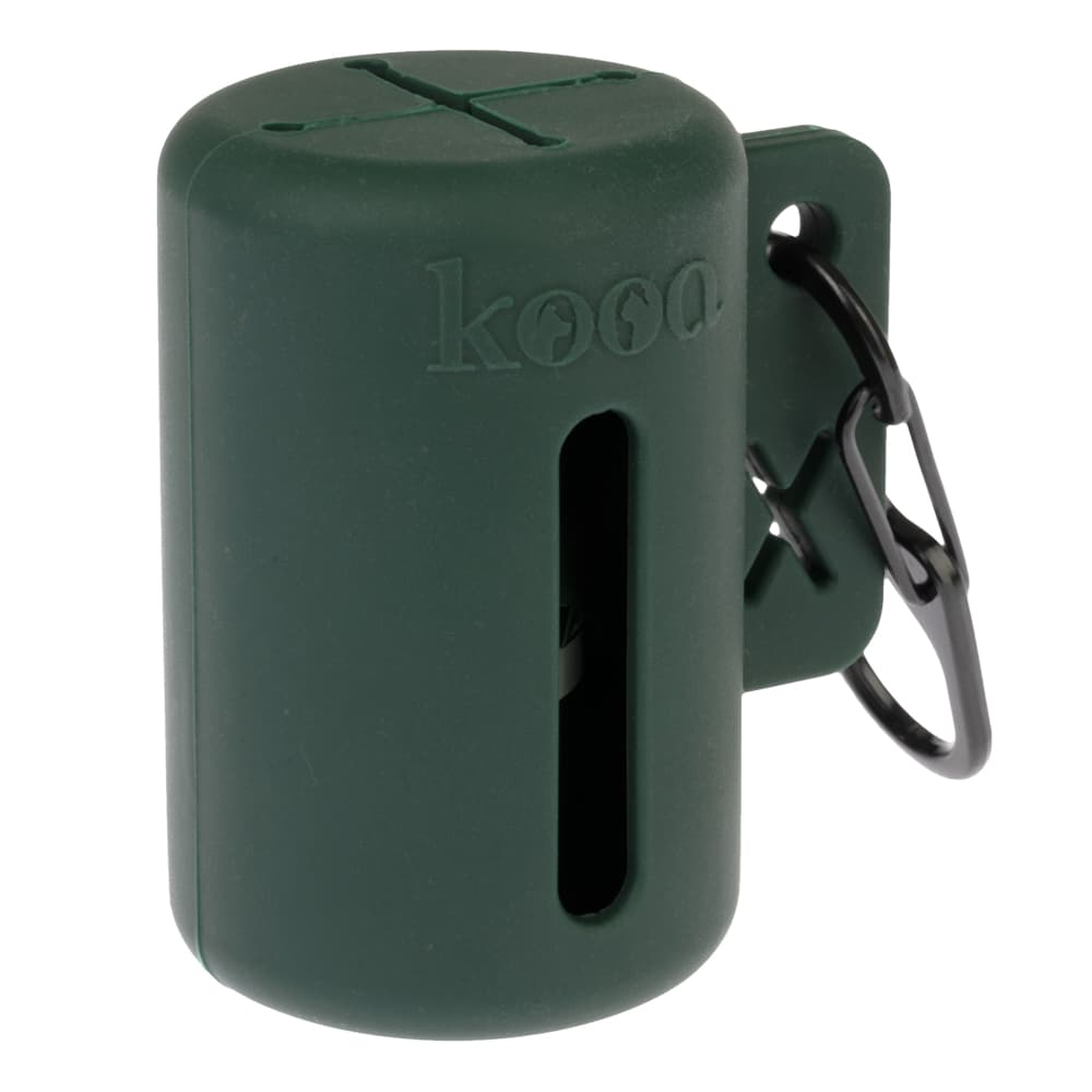kooa Dispenser di sacchetti igienici per cane - 1 rotolo di sacchetti igienici incl.
