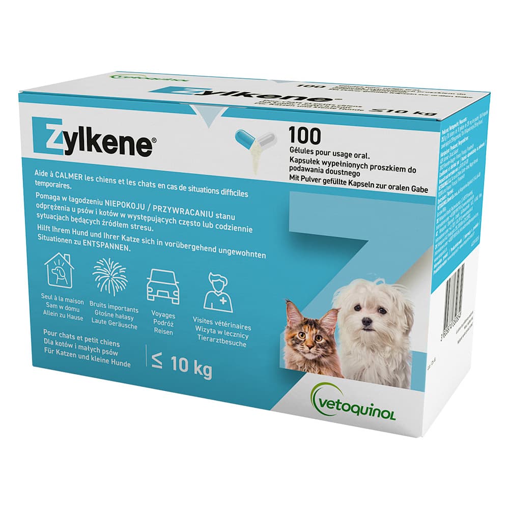 Zylkene Capsule 75 mg per gatti e cani fino a 10 kg - 100 pz
