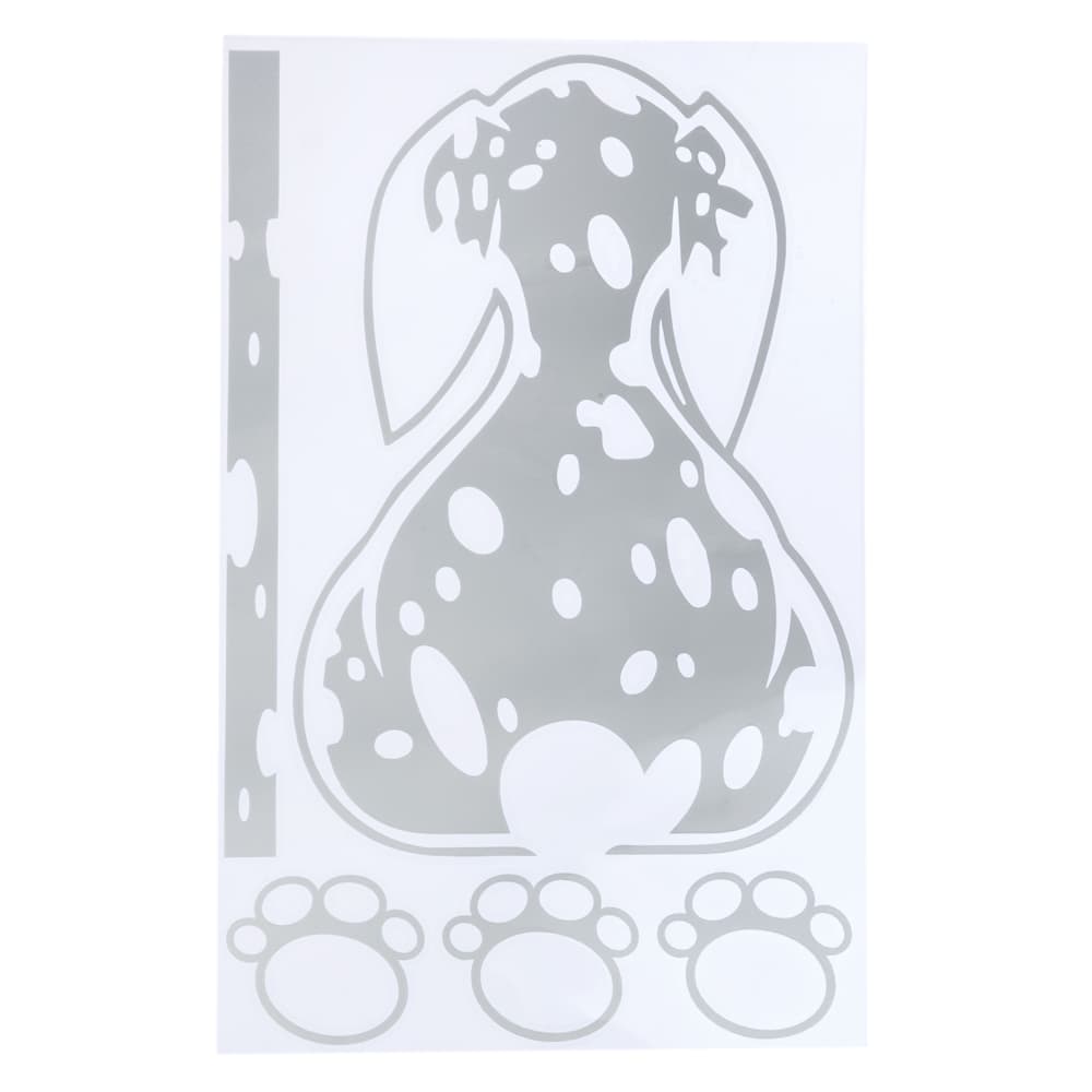 TIAKI "Cane" Adesivo per veicoli  - L 17,5 x H 25 cm