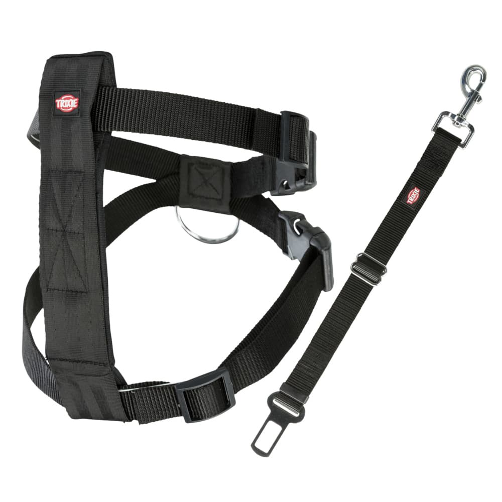 Pettorina con cintura di sicurezza per auto Trixie - taglia L: circ. torace 70 - 90 cm