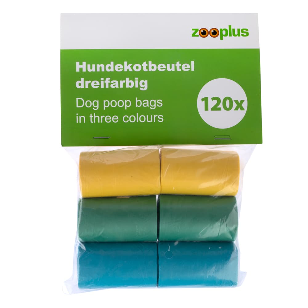 Sacchetti igienici per cani in tre colori - Set %: 12 rotoli da 20 sacchetti (240 sacchetti)