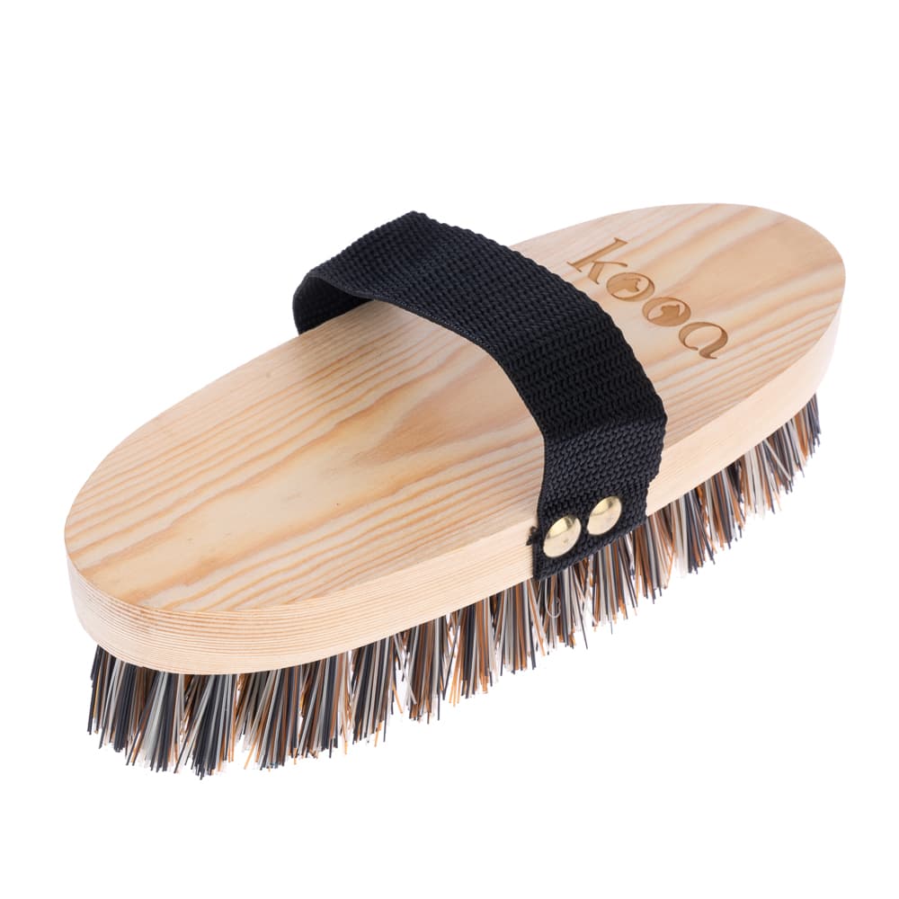 kooa Spazzola per cavalli - L 21 x P 8,5 x H 5 cm