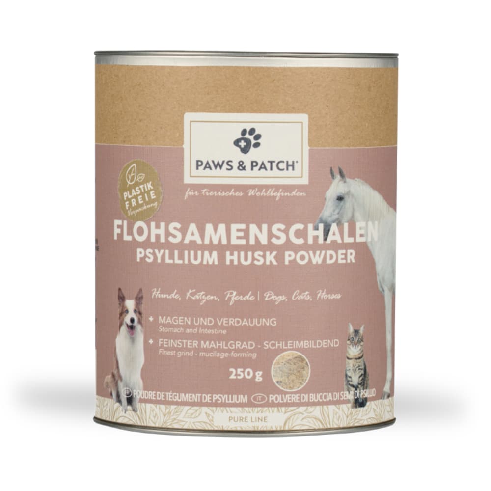 PAWS & PATCH Polvere di Bucce di Psillio - 250 g