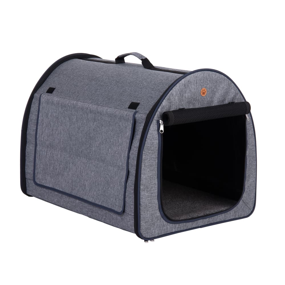 Trasportino Easy Go - M: L 65 x P 49 x H 50 cm - grigio