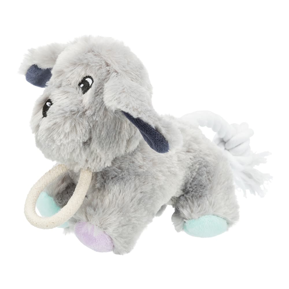 Gioco per cani Trixie Junior Cane con corda - ca. 24 cm
