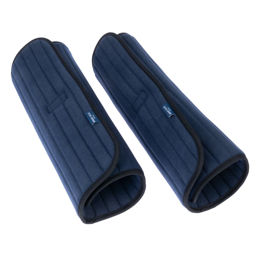 Sottofasce per bendaggi Nomad Tales con velcro - blu navy - Tg. S (2 pz)